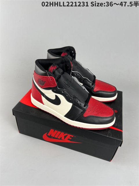 women air jordan 1 shoes HH 2023-2-8-013